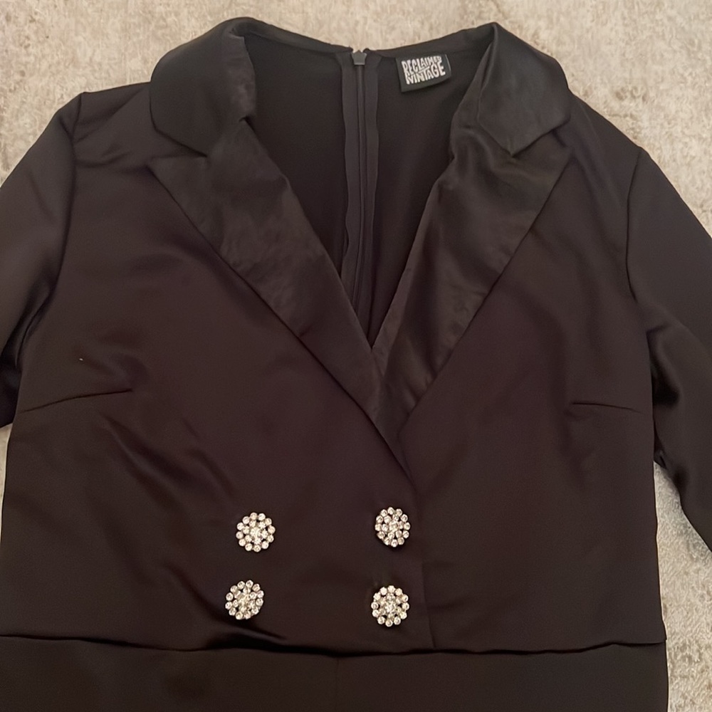 Tuxedo Style Romper From Asos - image 2